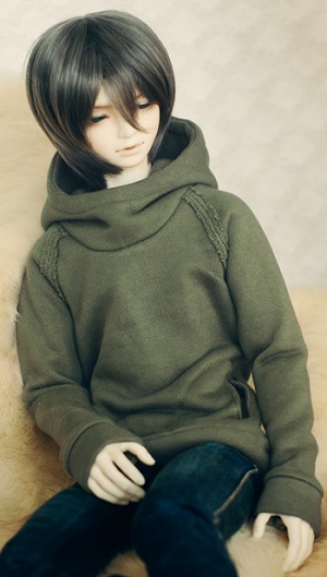 SD17 Boy Chic Hooded-T - Khaki